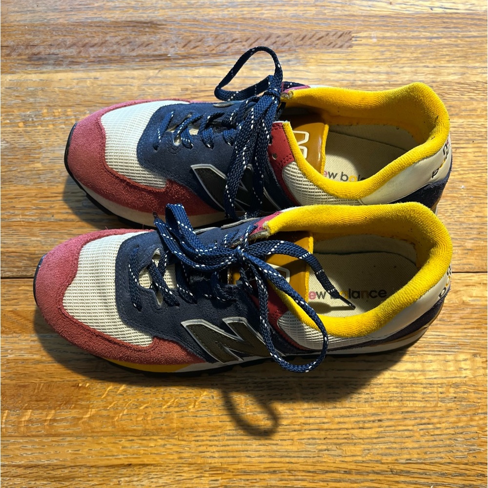 Men’s New Balance 574 colorful sneakers